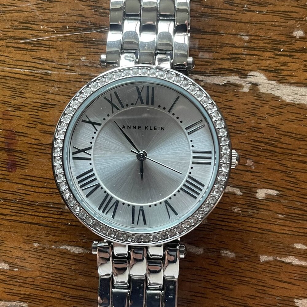 Anne Klein Silver-Tone Women's Watch